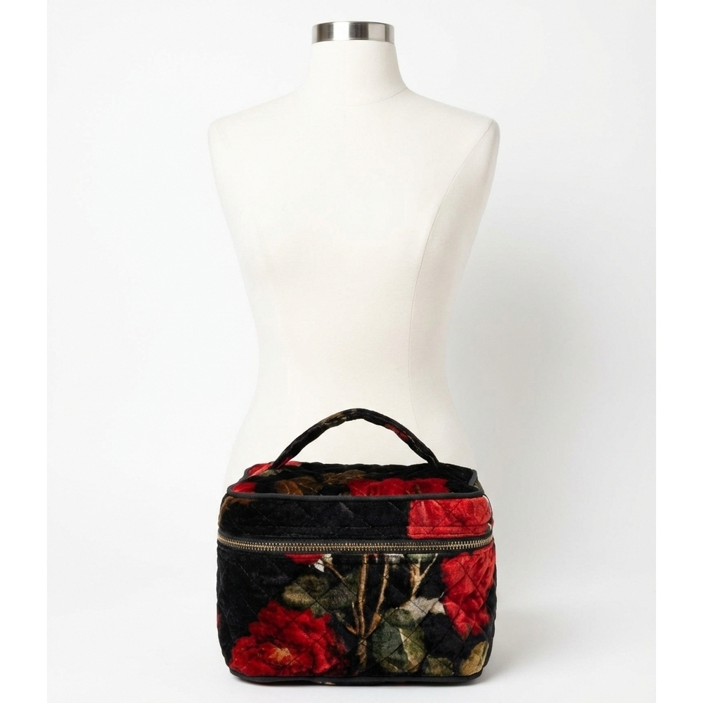 NEW JOHNNY WAS rosana makeup bag in black